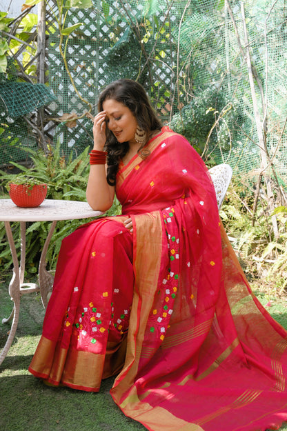 Rang Tarang Rani Pink Saree